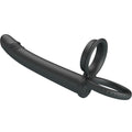 PRETTY LOVE - Penisring med Analplugg Sort