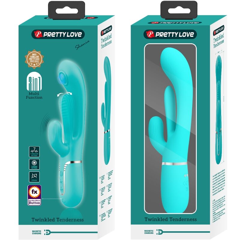 PRETTY LOVE - Shania Trippel Rabbitvibrator 3-i-1