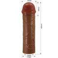 PRETTY LOVE - Nile Penisforlenger Brun 2,5 cm