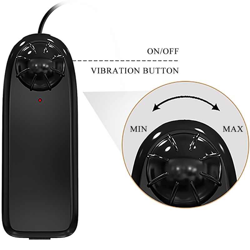 BAILE - Catoblepas Realistisk vibrator 20,6 cm Naturfarge Fjernkontroll