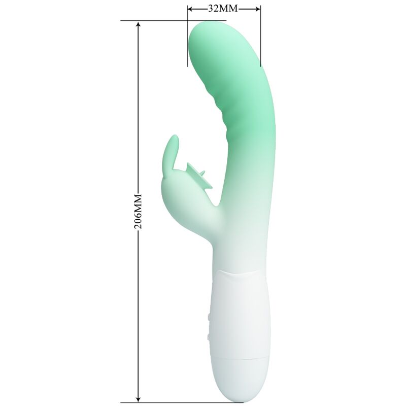 PRETTY LOVE - Cerberus Rabbitvibrator 30 vibrasjoner
