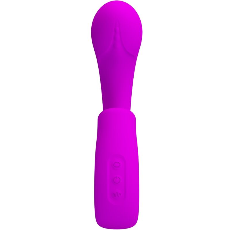 PRETTY LOVE - Sibel G-punktsvibrator med klitorisstimulator 10 vibrasjoner