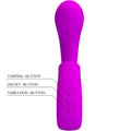 PRETTY LOVE - Sibel G-punktsvibrator med klitorisstimulator 10 vibrasjoner