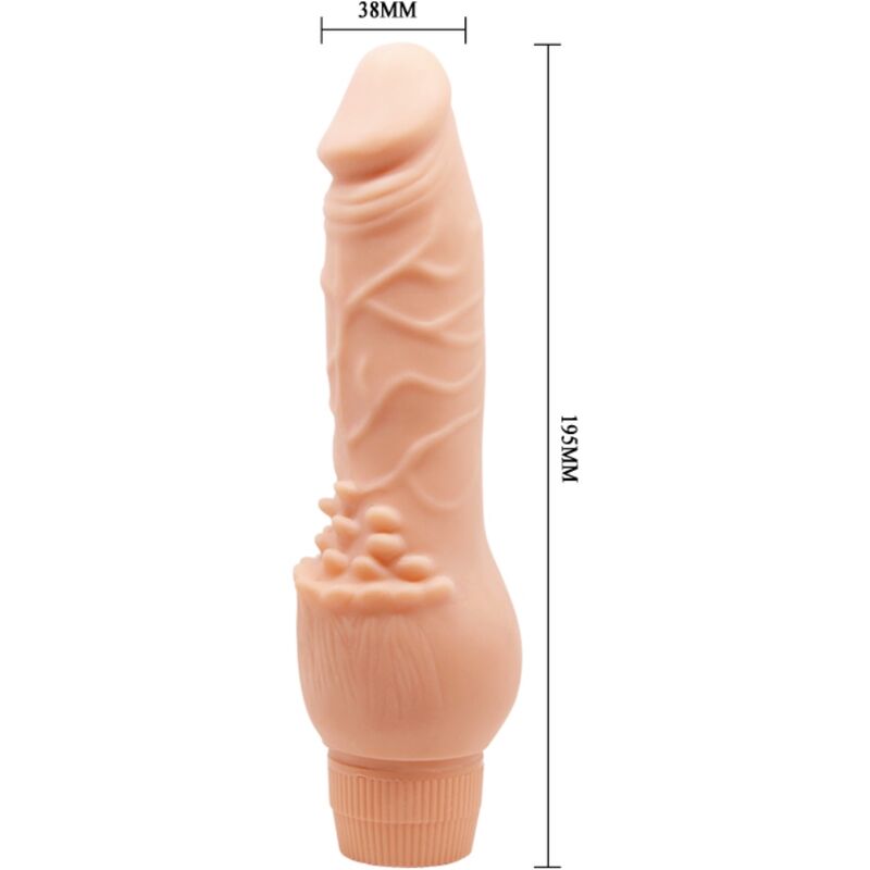 BAILE - Barbara Realistisk vibrator 19,5 cm