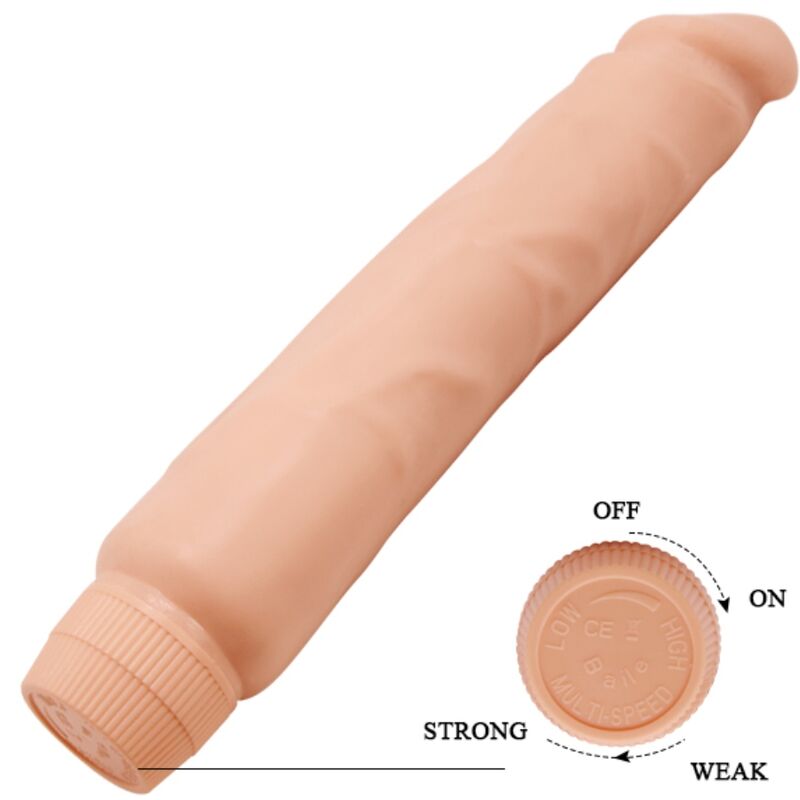 BAILE - Jack Realistisk vibrator 26 cm