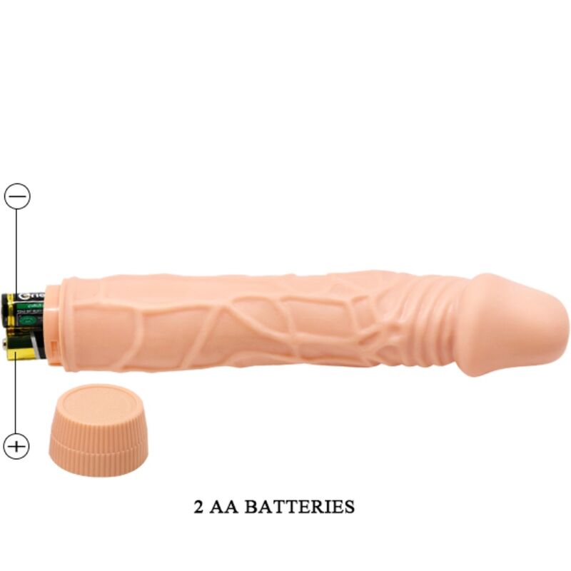 BAILE - Bob Realistisk vibrator 22,5 cm