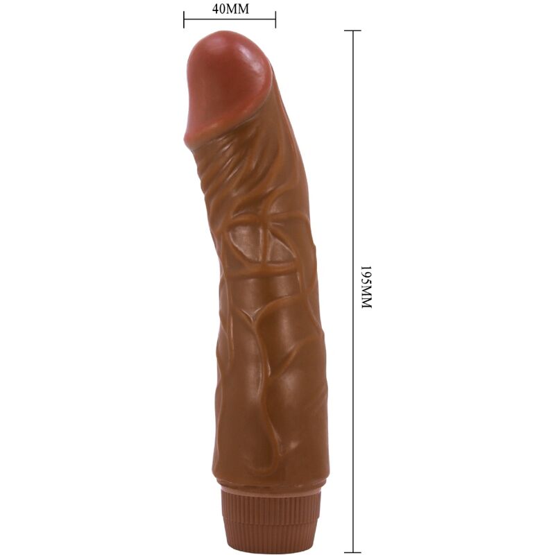 BAILE - Jeff Realistisk vibrator 19,5 cm