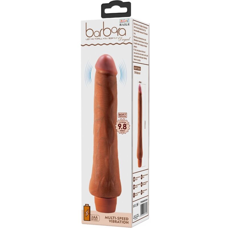 BAILE - Dryad Realistisk vibrator 25 cm