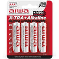 AIWA - X-Tra Alkaline AAA-batterier LR03 4-pakning