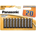 PANASONIC - AA Alkalisk Batteri 20-pk