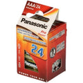 PANASONIC - AAA Alkalisk Batteri 24-pk