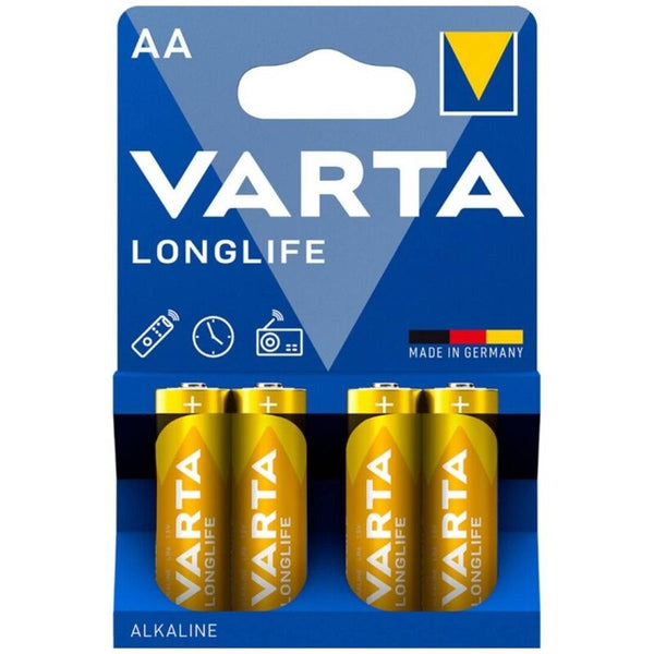 VARTA - AA Alkalisk Batteri 4-pk