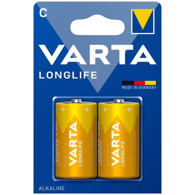 VARTA - C Alkalisk Batteri 2-pk