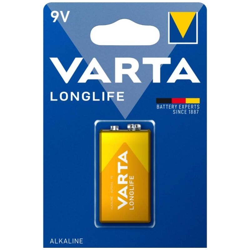 VARTA - 9V Alkalisk Batteri