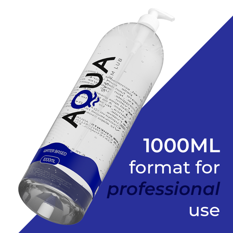 AQUA QUALITY - Vannbasert glidemiddel 1000 ml