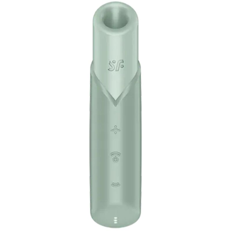 SATISFYER - Naughty Kiss Lufttrykksvibrator Akvamarin