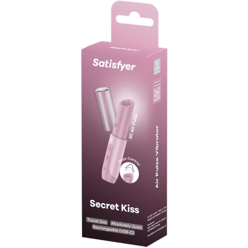 SATISFYER - Secret Kiss Lufttrykksvibrator
