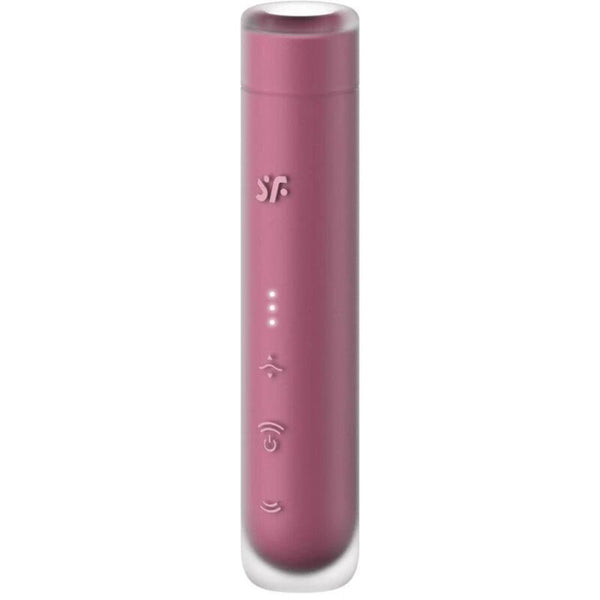 SATISFYER - First Kiss Lufttrykksvibrator Granat
