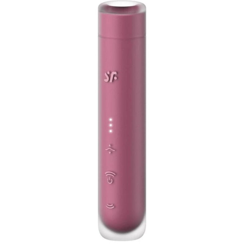 SATISFYER - First Kiss Lufttrykksvibrator Granat