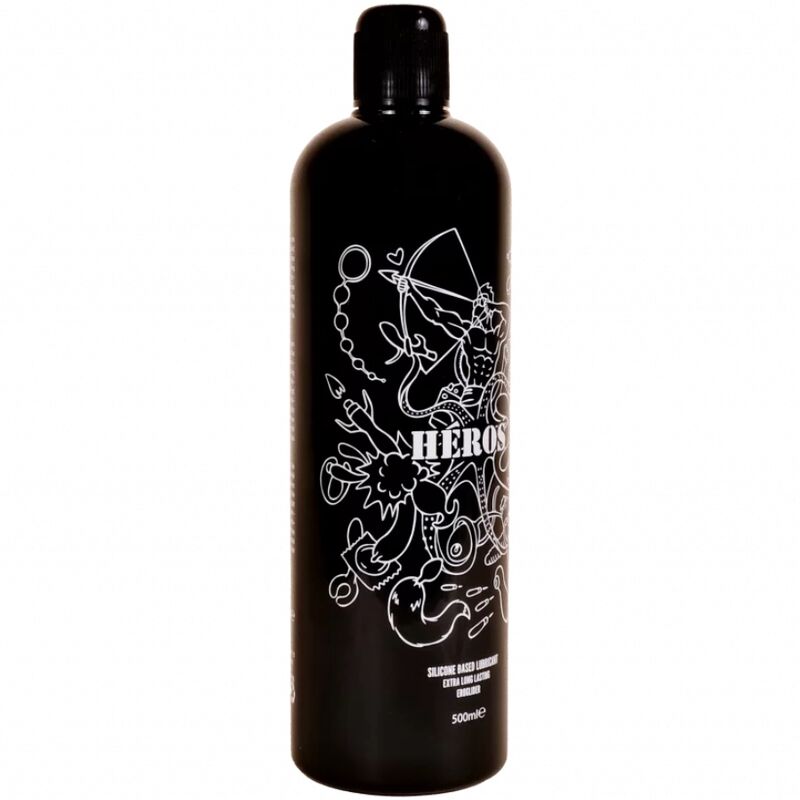 HEROS - Silikonbasert glidemiddel 500 ml