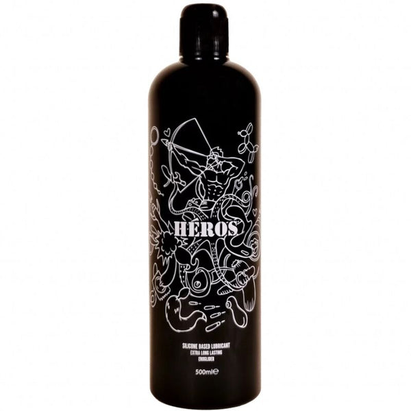HEROS - Silikonbasert glidemiddel 500 ml