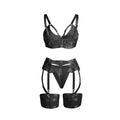 SUBBLIME - Bondage-BH-Sett med Hofteholder