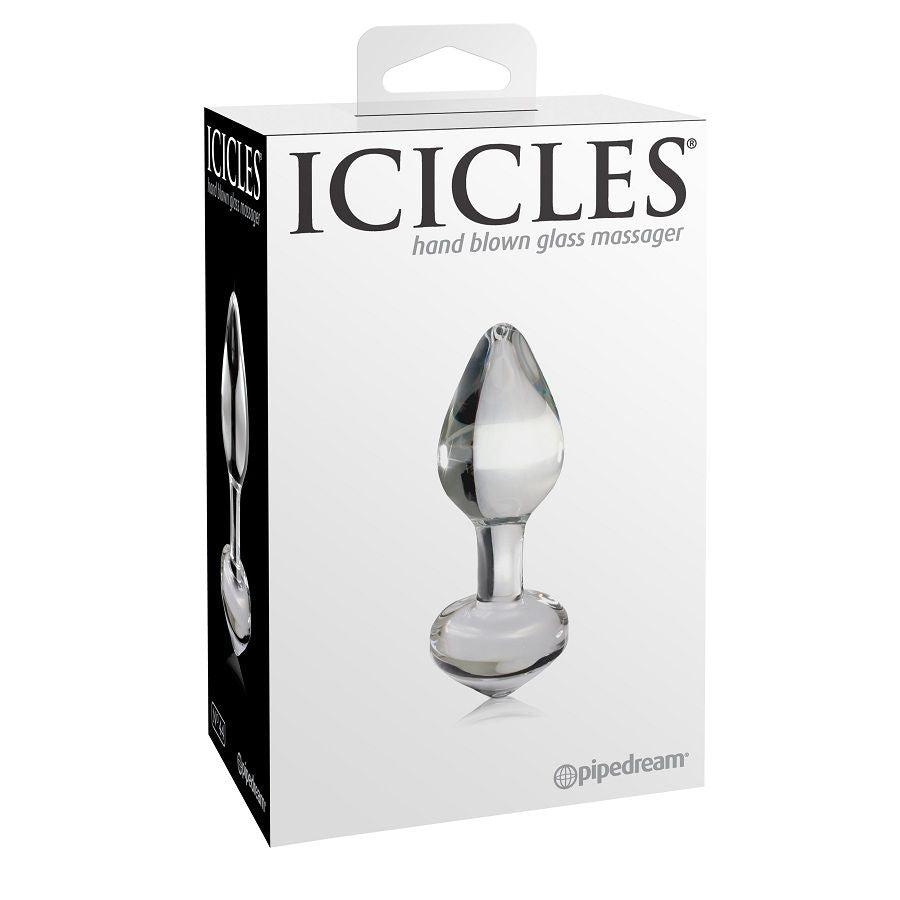 ICICLES - No. 44 Analplugg i glass