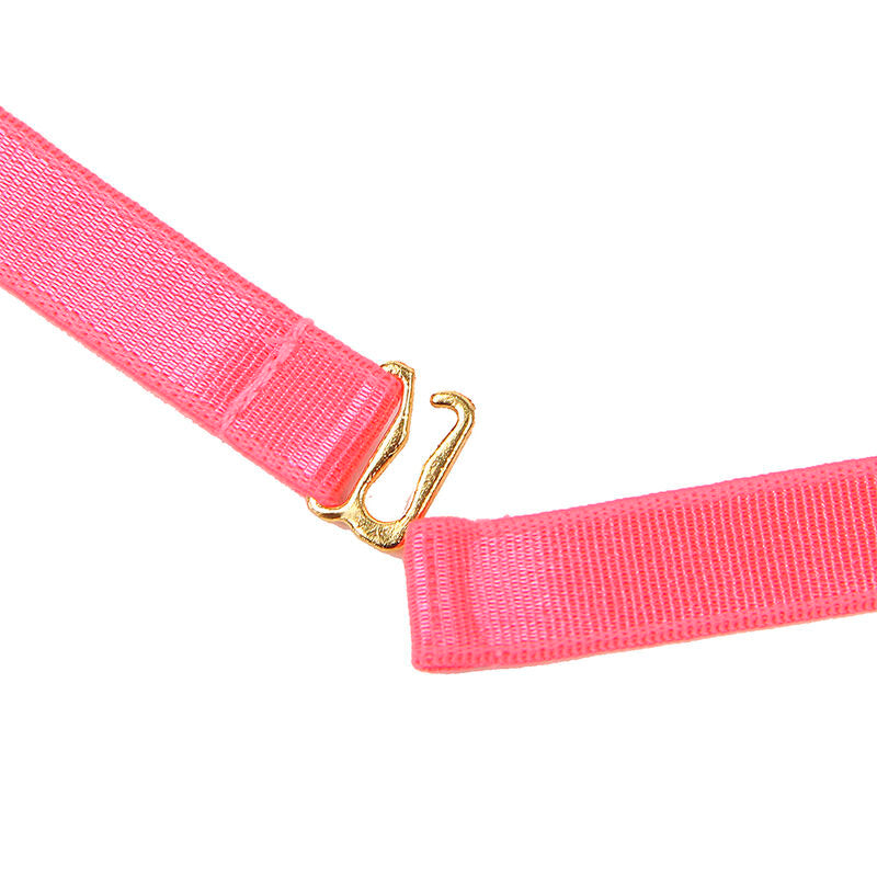 SUBBLIME - BH-sett med halskjede & bendetaljer Fluor