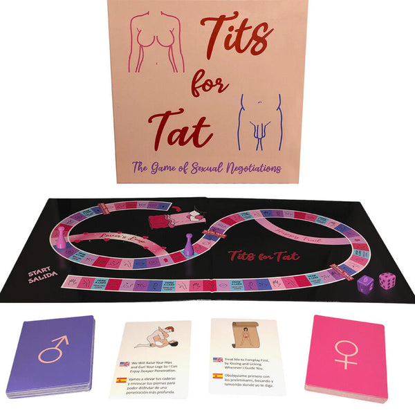 KHEPER GAMES - Tits Tat Sex-brettspill