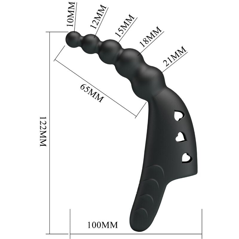 PRETTY LOVE - Jordin Fingervibrator 10 vibrasjoner