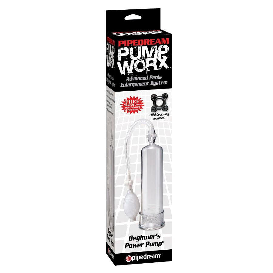 PUMP WORX - Beginners Penispumpe Transparent