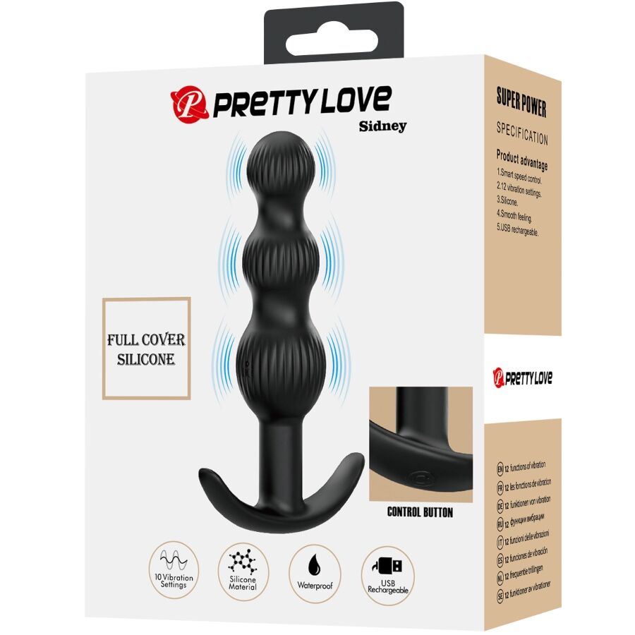 PRETTY LOVE - Sidney Analvibrator 10 vibrasjoner