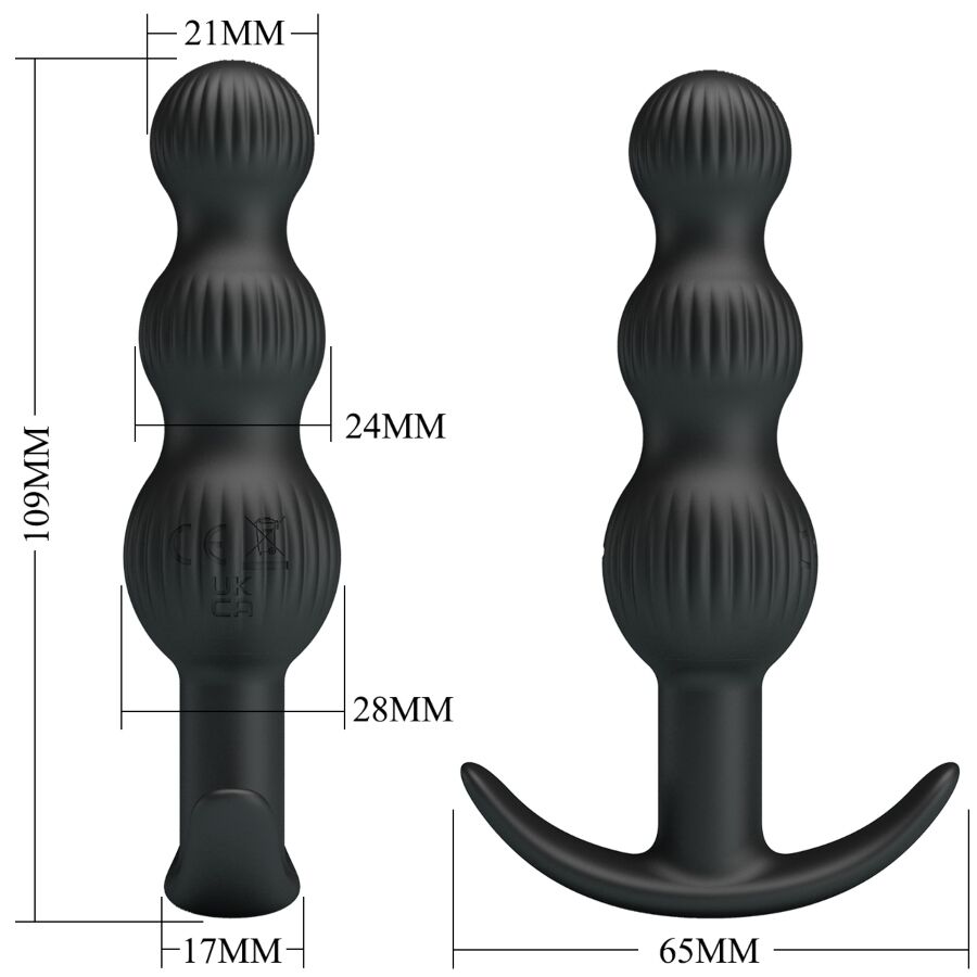 PRETTY LOVE - Sidney Analvibrator 10 vibrasjoner