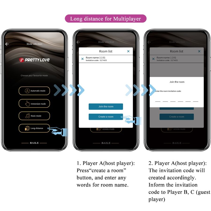 PRETTY LOVE - Leviathan App-styrt vibrator