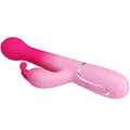PRETTY LOVE - Dejon 3-i-1 Rabbitvibrator Rosa