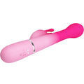 PRETTY LOVE - Dejon 3-i-1 Rabbitvibrator Rosa