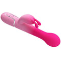 PRETTY LOVE - Dejon 3-i-1 Rabbitvibrator Rosa