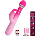 PRETTY LOVE - Dejon 3-i-1 Rabbitvibrator Rosa