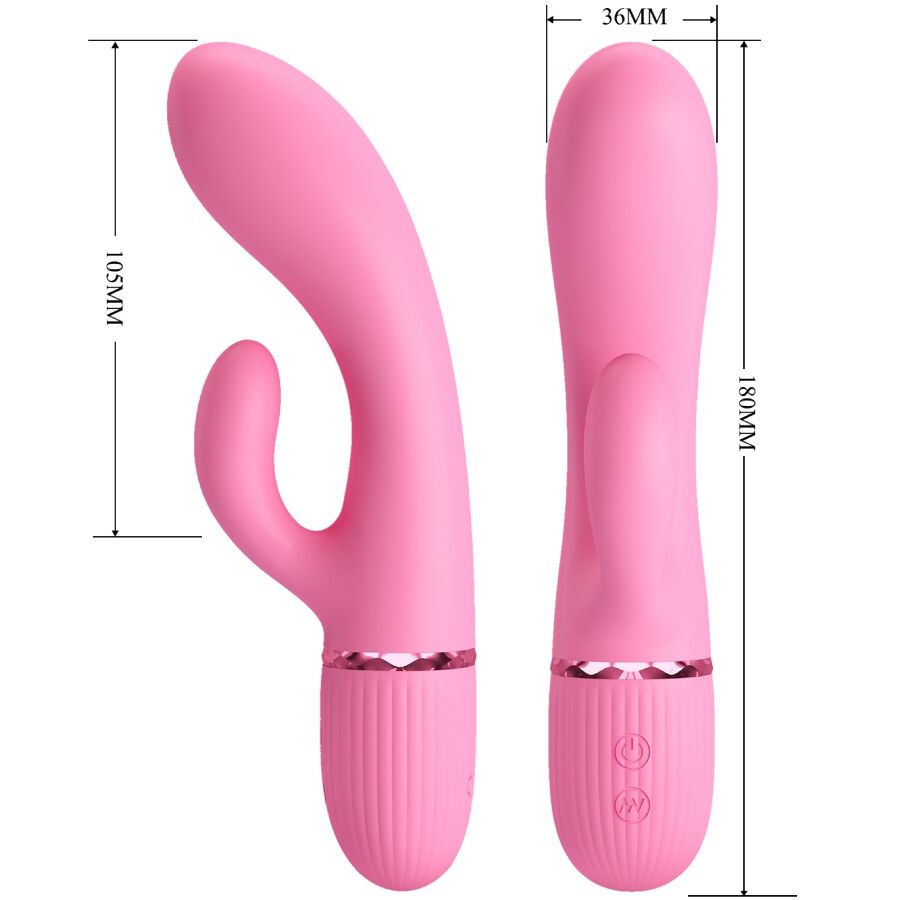 PRETTY LOVE - Marski Rabbitvibrator for G-punkt