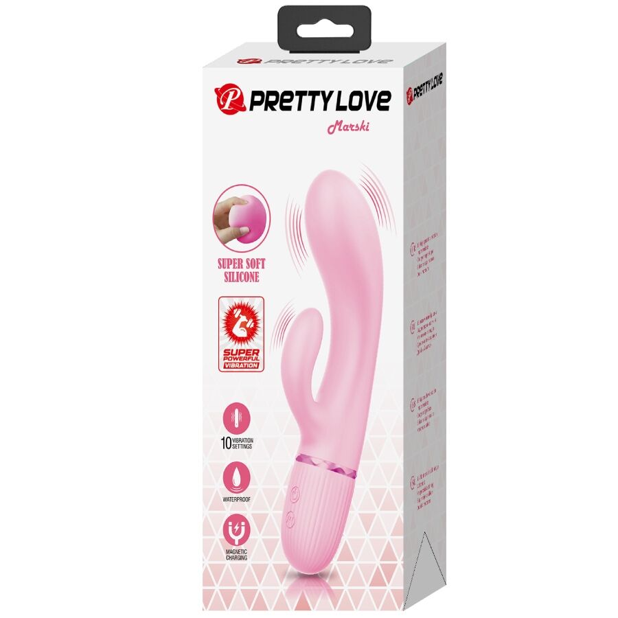 PRETTY LOVE - Marski Rabbitvibrator for G-punkt