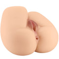 CRAZY BULL - Rolonda Realistisk Vagina- & Anus-masturbator