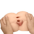 CRAZY BULL - Rolonda Realistisk Vagina- & Anus-masturbator