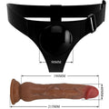 PRETTY LOVE - Kyton Strap-on-truse med sprøytende dildo 19 cm