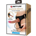 PRETTY LOVE - Kyton Strap-on-truse med sprøytende dildo 19 cm