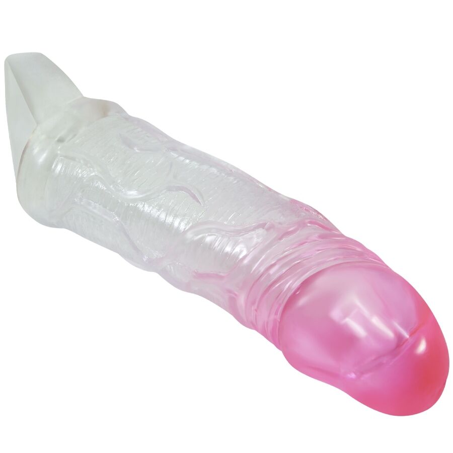 PRETTY LOVE - Odes Realistisk penissleeve med 2 cm forlengelse