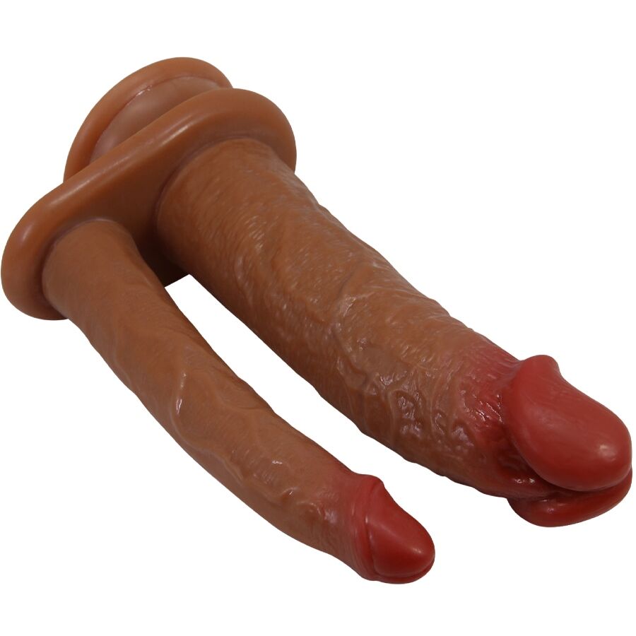 PRETTY LOVE - Hulbert Dobbel Realistisk Vibrerende Dildo