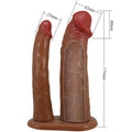 PRETTY LOVE - Yairon Penisforlenger Brun 4 cm