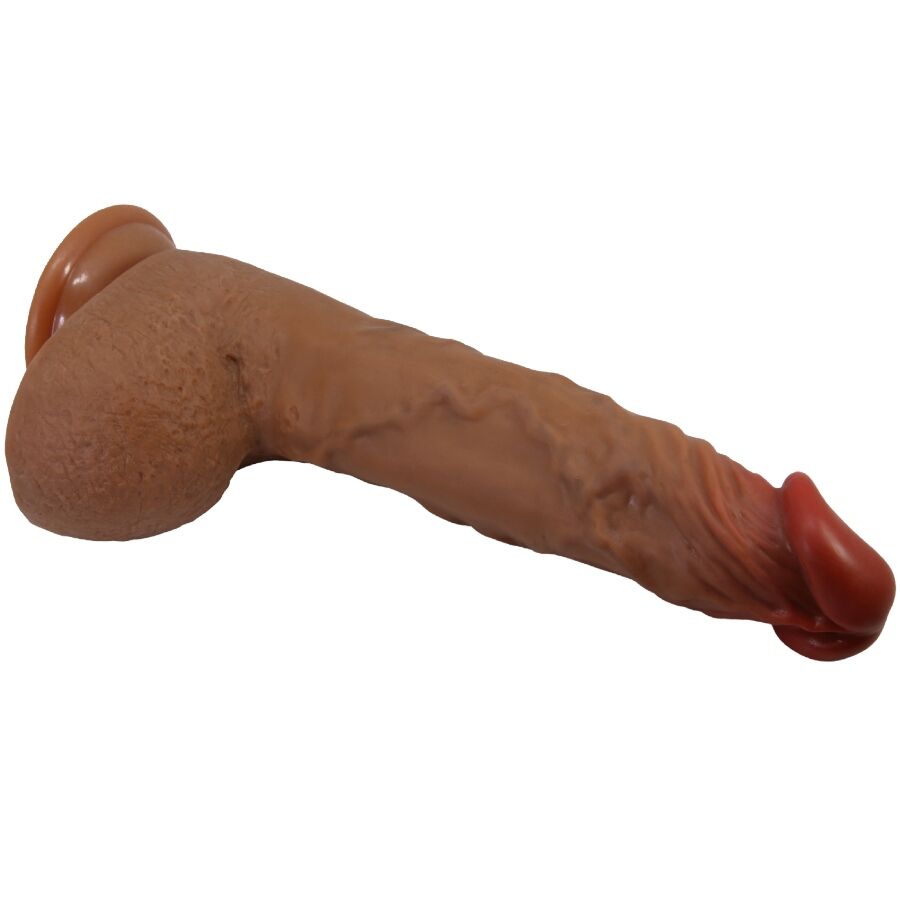 BAILE - Beautiful Wilks Realistisk vibrator med rotasjon og støt 25 cm