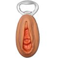 DIABLO PICANTE - Flaskeåpner vagina-form Naturfarge