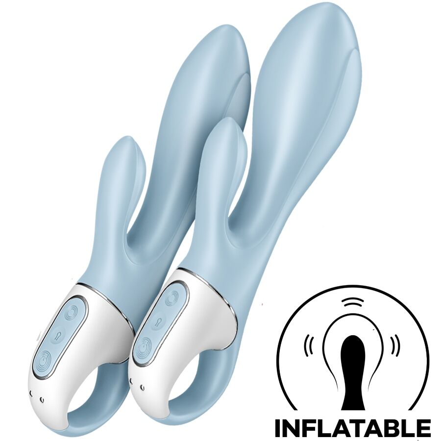 SATISFYER - Air Pump Bunny 1 Oppblåsbar rabbitvibrator